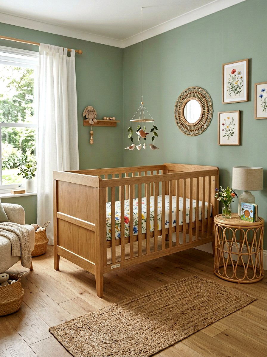 Wildflower Baby Bedding - 25 Spring Crib Decor Ideas
