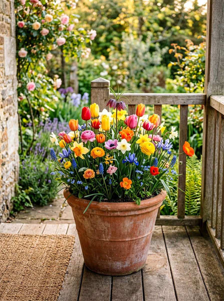 Wildflower Bulb Mix - 25 Spring Bulb Planter Ideas