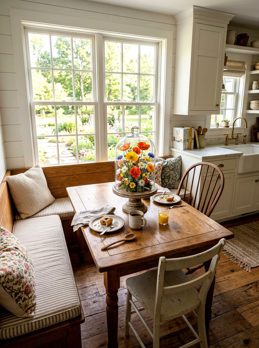 Wildflower Cloche - 25 Spring Cloche Decor Ideas