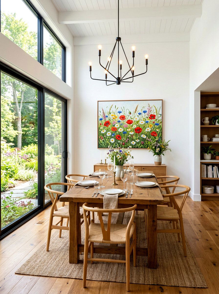Wildflower Dining Room Art - 25 Spring Botanical Print Decor Ideas