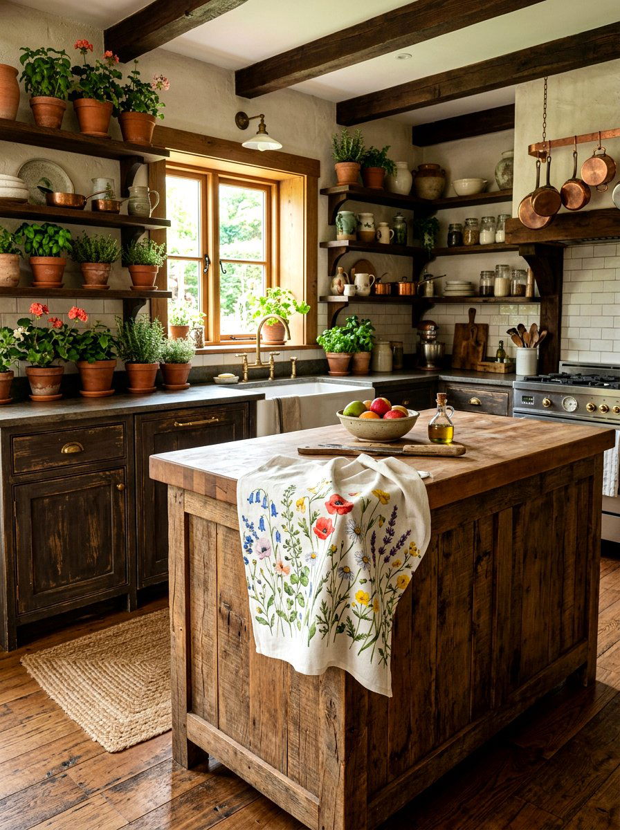 Wildflower Print - 25 Spring Dish Towel Ideas