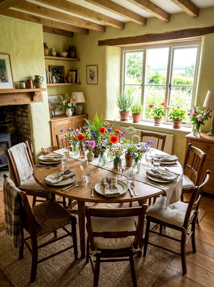 25 Spring Round Table Decor Ideas for Elegant Entertaining