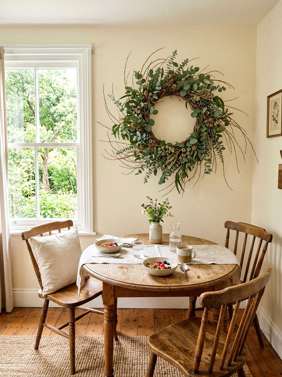 Willow And Eucalyptus Wreath - 25 Spring Eucalyptus Wreath Ideas