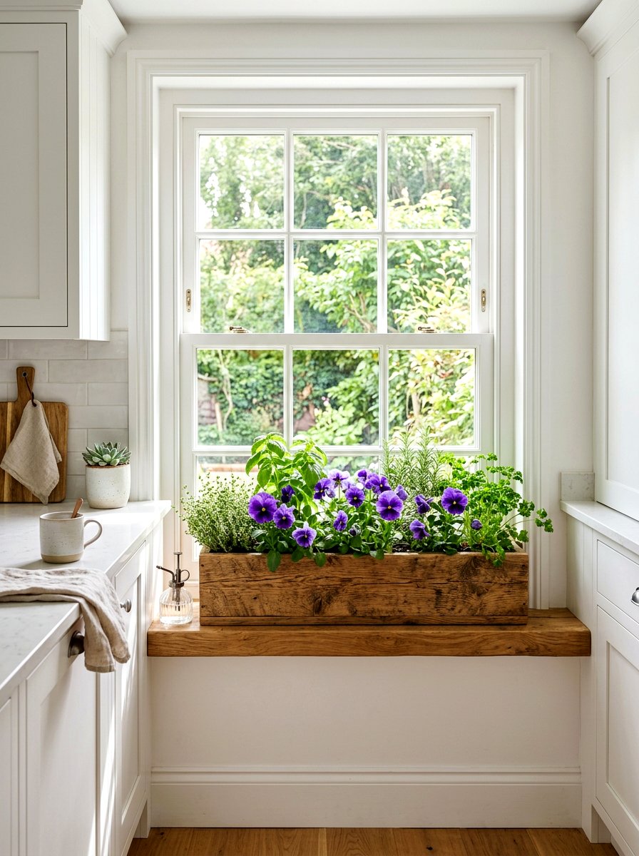 Window Box Planter - 25 Spring Window Display Ideas