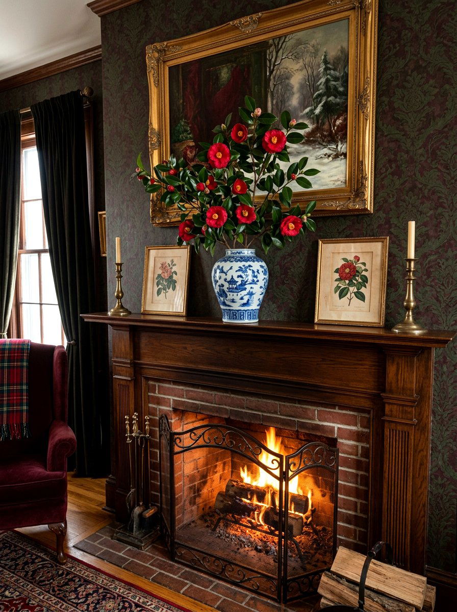 Winter Camellia - 25 Spring Crepe Paper Flower Ideas