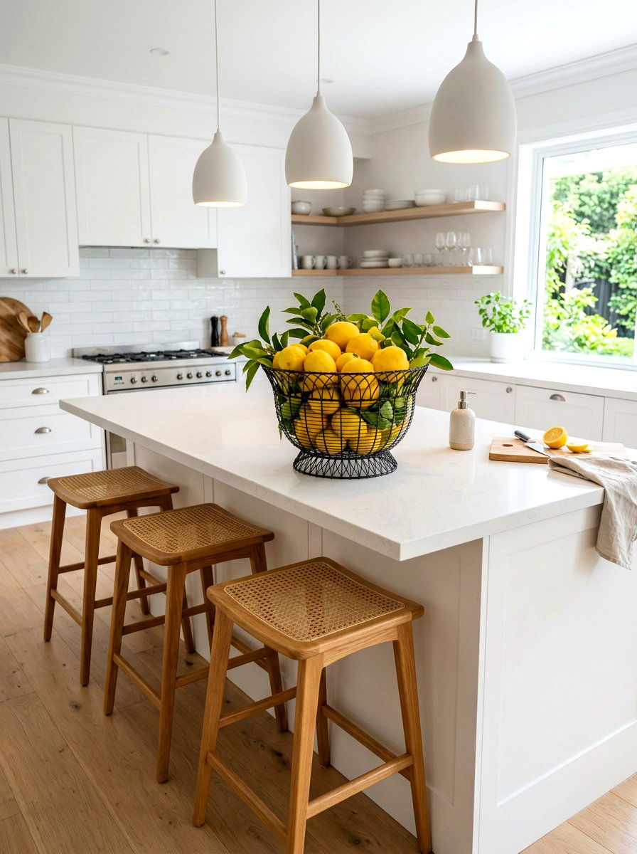 Wire Basket Lemon Decor - 25 Spring Wire Basket Decor Ideas