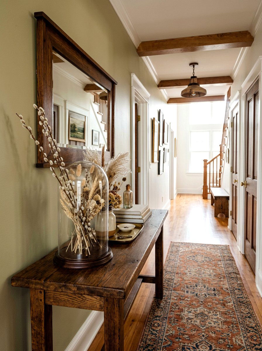 Wood Base Cloche - 25 Spring Cloche Decor Ideas