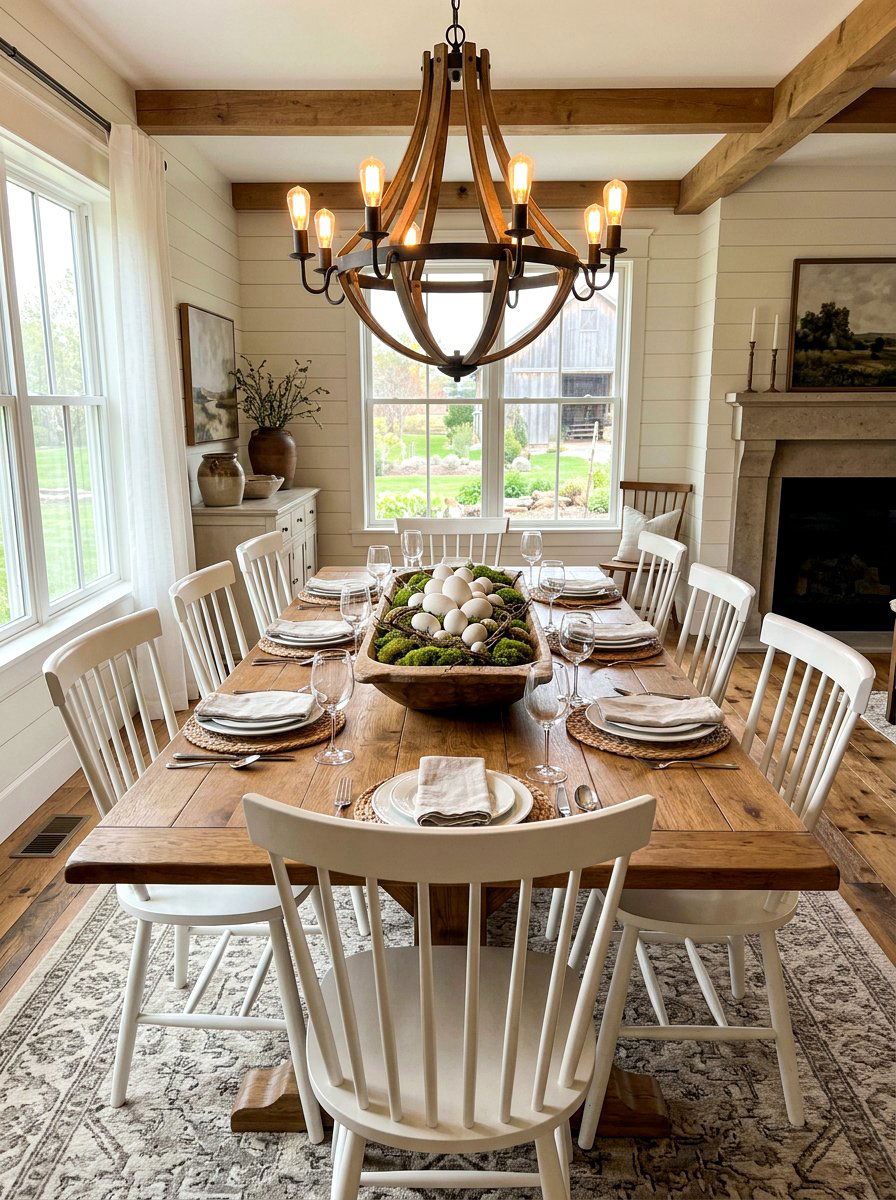 Wooden Dough Bowls - 25 Spring Thrift Store Decor Ideas