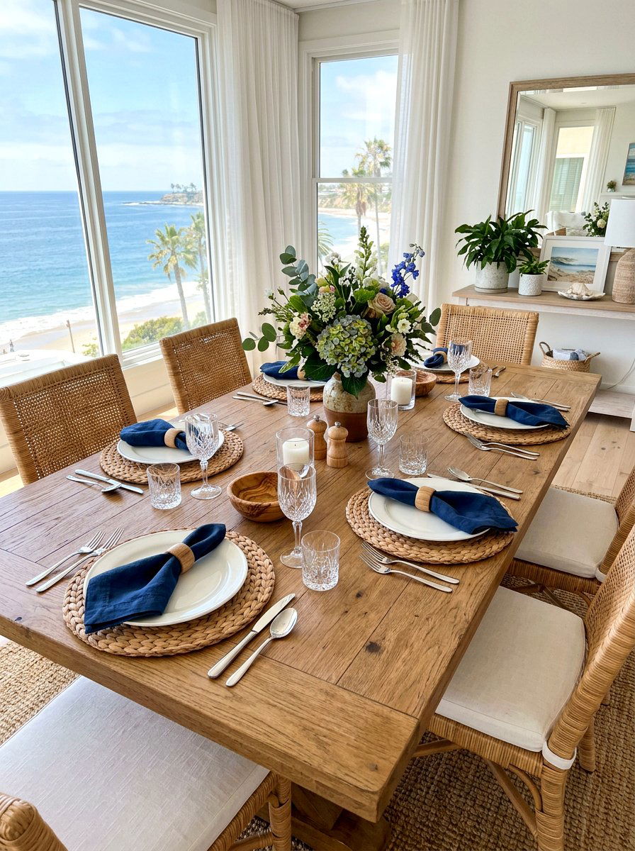 Woven Placemats - 25 Spring Woven Decor Ideas