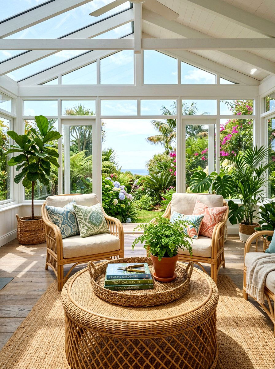 Woven Seagrass Tray - 25 Spring Tray Decor Ideas