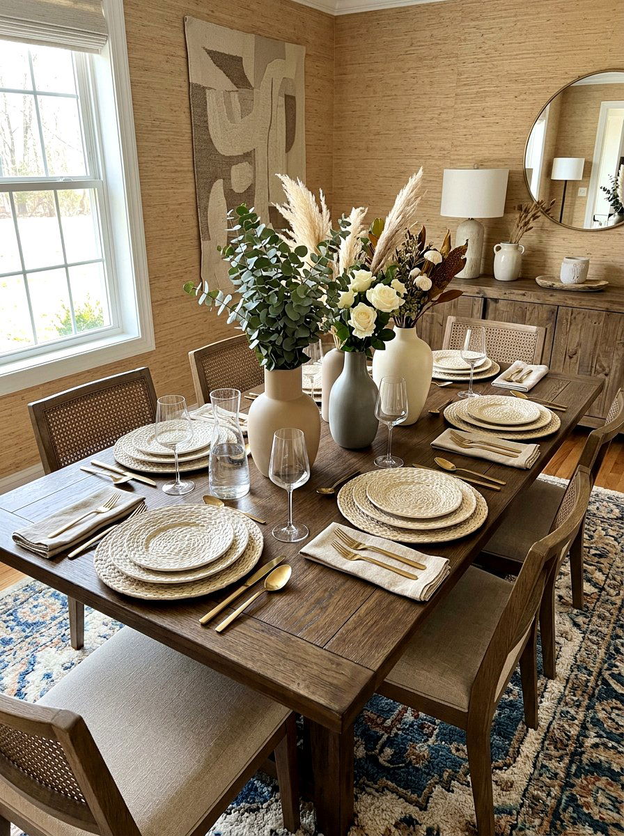 Woven Texture Plates - 25 Spring Dinnerware Ideas