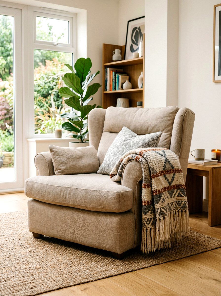 Woven throw blanket - 25 Spring Weaving Decor Ideas