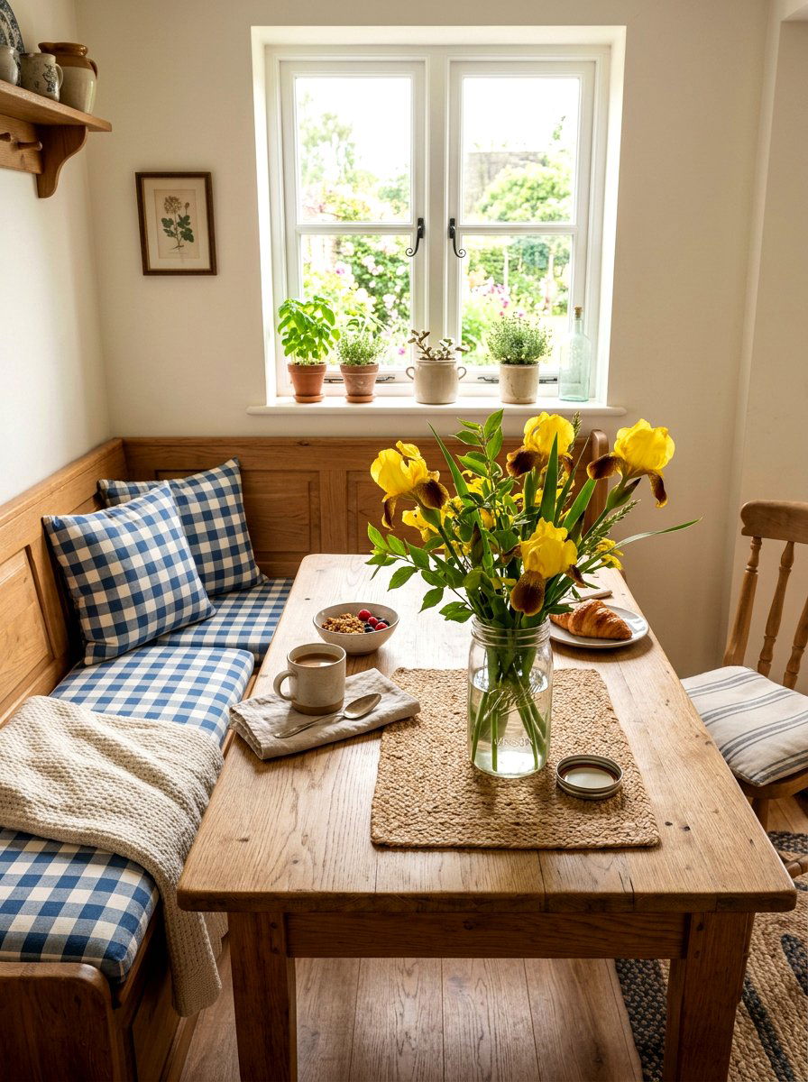 Yellow Iris Mason Jar - 25 Spring Iris Arrangement Ideas