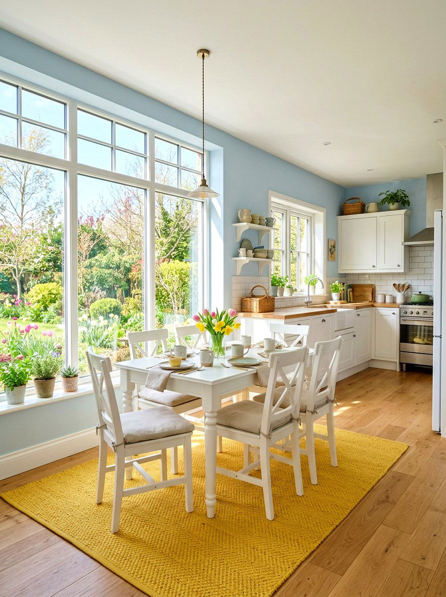 Yellow kitchen rug - 25 Spring Kitchen Rug Ideas