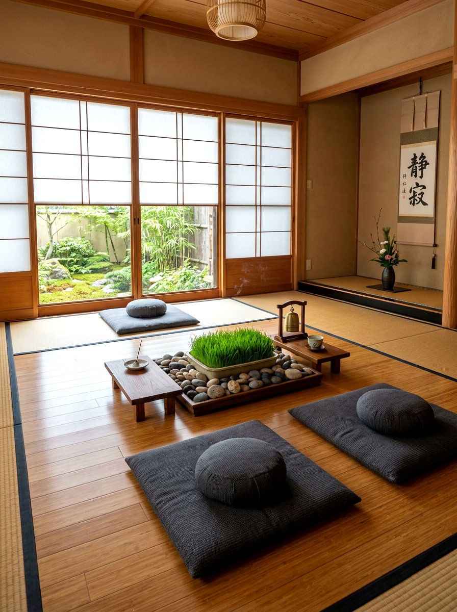 Zen Cat Grass Tray With Stones - 25 Spring Cat Grass Decor Ideas