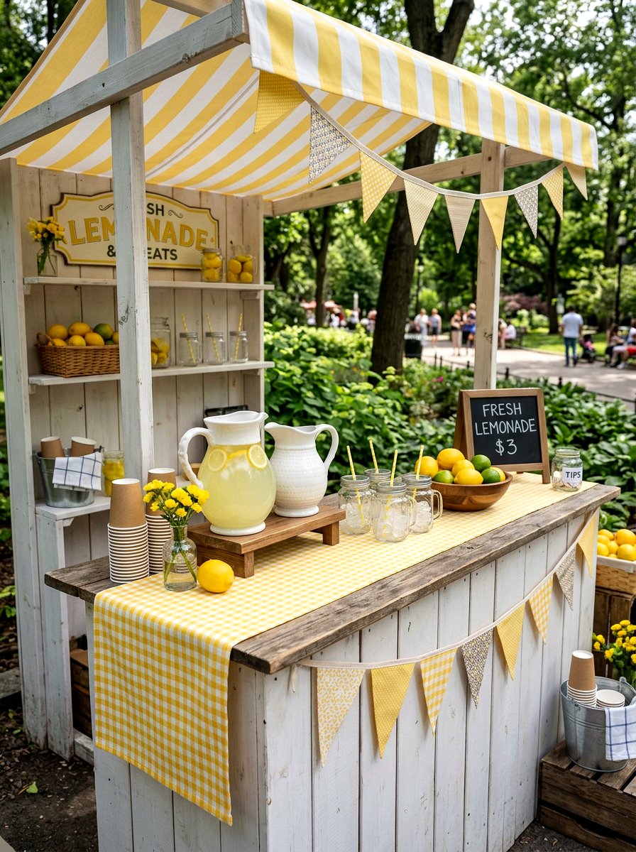 prompt10img11772434379027 - 25 Spring Lemonade Stand Decor Ideas