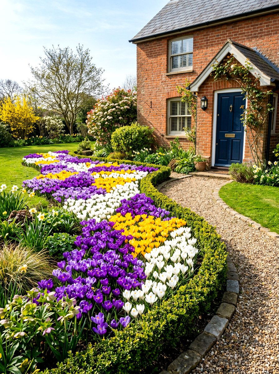 prompt13img11772444839940 - 25 Spring Crocus Garden Ideas