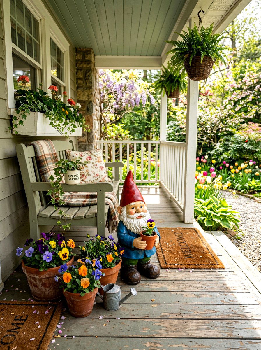 prompt14img11772449247753 - 25 Spring Porch Bench Decor Ideas