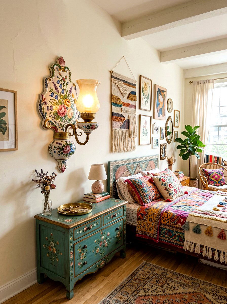 prompt17img11772507751633 - 25 Spring Sconce Decor Ideas