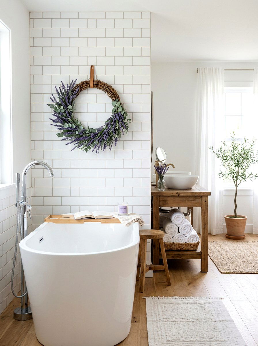 25 Creative Spring Embroidery Hoop Wreath Ideas for Doors