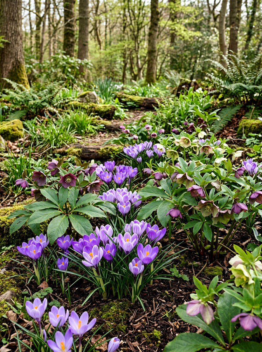 prompt19img11772444838656 - 25 Spring Crocus Garden Ideas