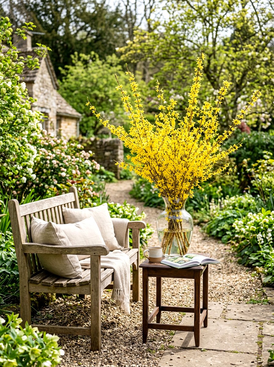 prompt20img11772449244491 - 25 Spring Porch Bench Decor Ideas