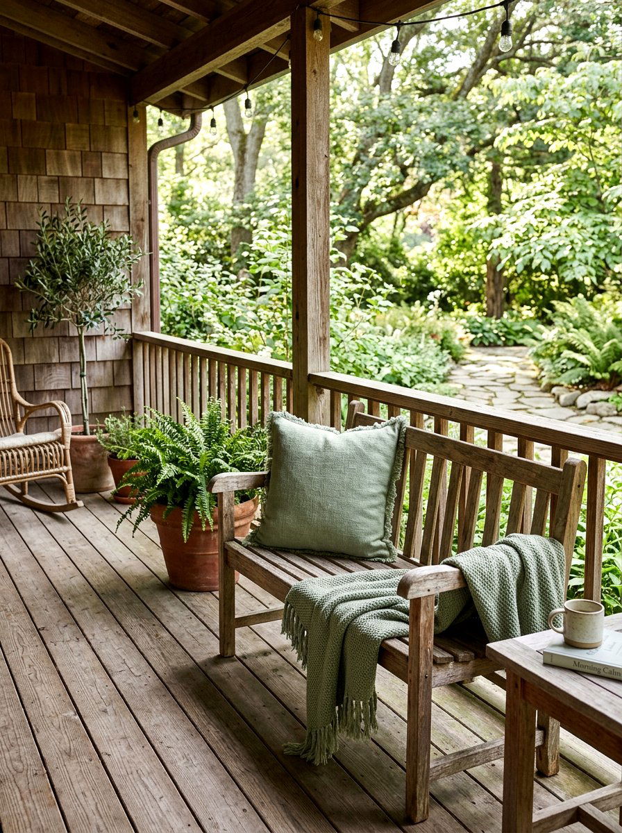 prompt22img11772449253357 - 25 Spring Porch Bench Decor Ideas