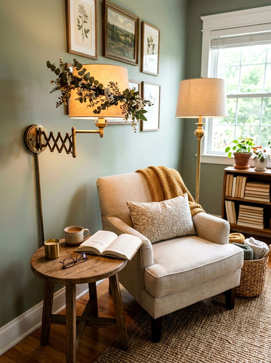 prompt22img11772507756577 - 25 Spring Sconce Decor Ideas