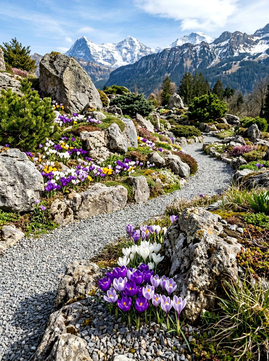 prompt3img11772444836820 - 25 Spring Crocus Garden Ideas