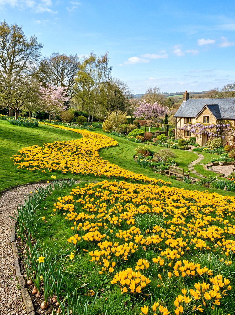 prompt5img11772444838344 - 25 Spring Crocus Garden Ideas