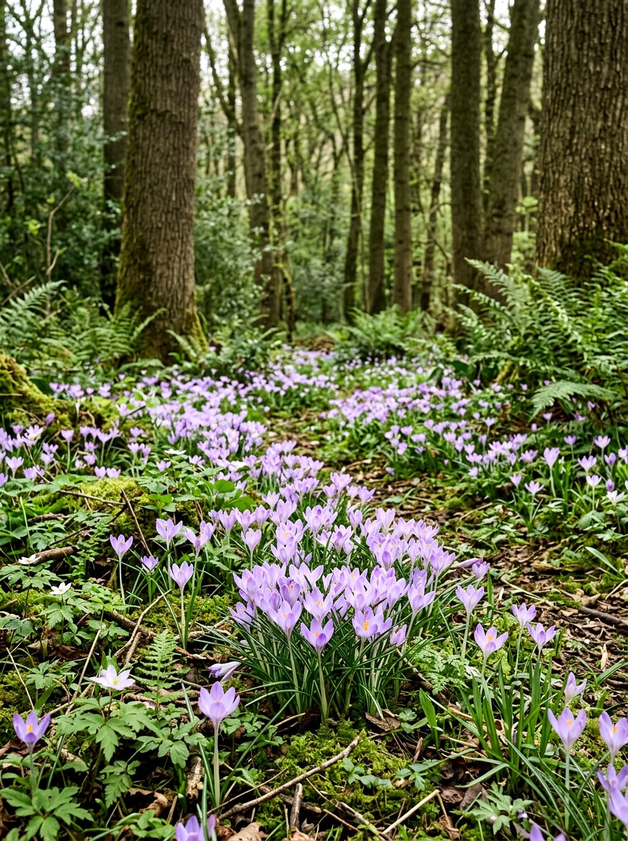 prompt9img11772444844954 - 25 Spring Crocus Garden Ideas