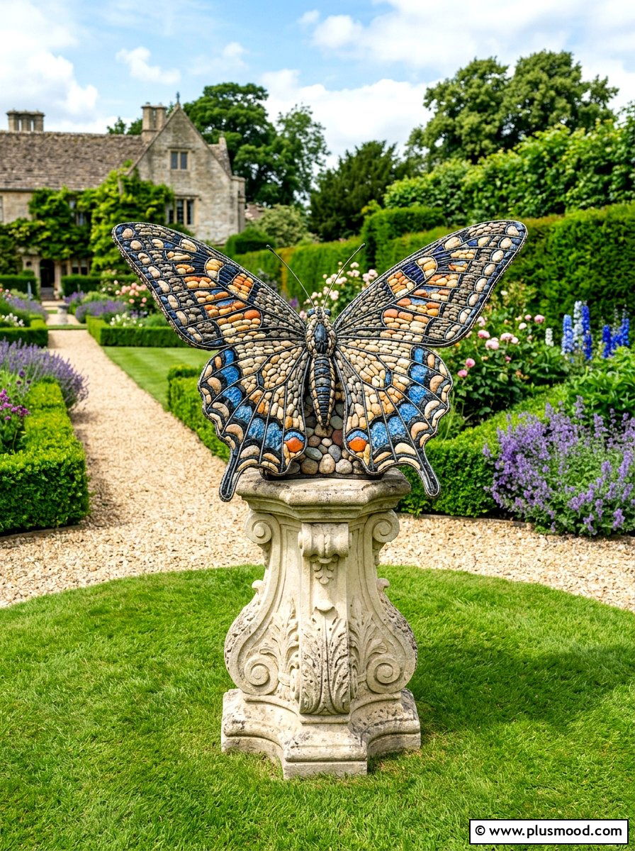 3D Butterfly Rock Art - 25 painted rock ideas with butterflies