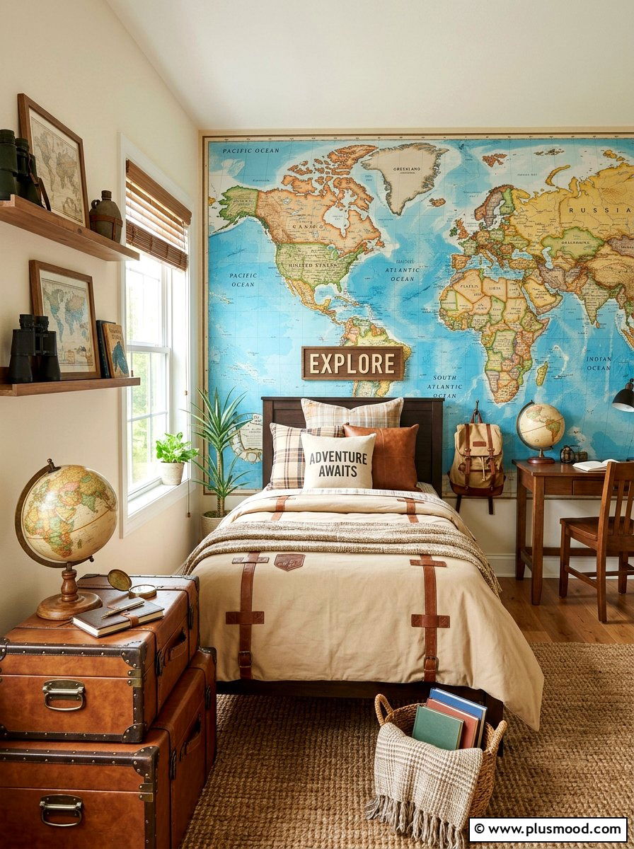 Adventure Boys Bedroom - 25 summer boys bedroom ideas