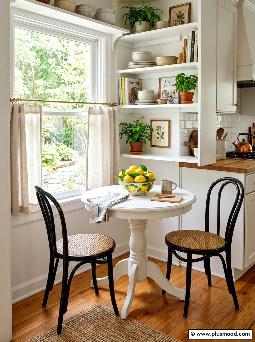 Airy Kitchen Nook - 25 early summer decor ideas