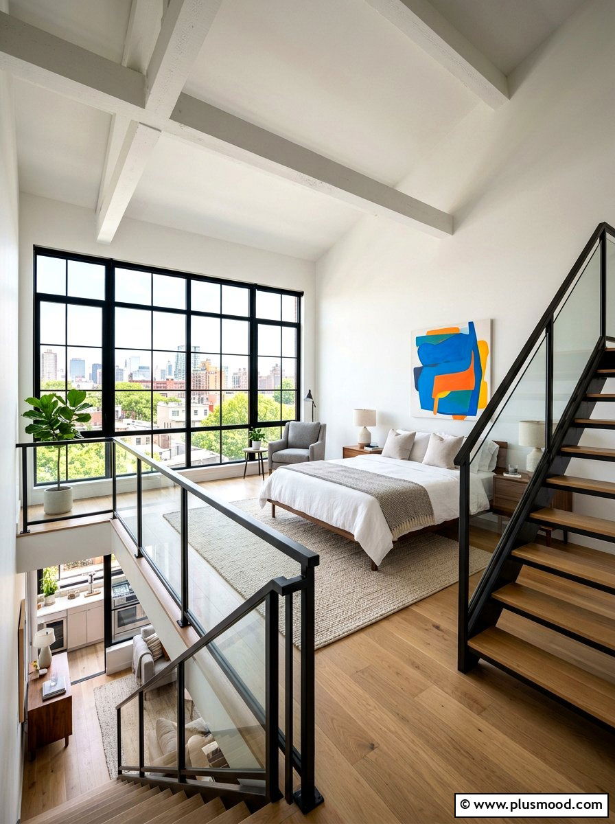 Airy Loft Layout - 25 best summer bedroom ideas