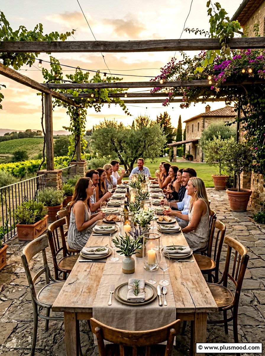 Al fresco dining area - 25 late summer entertaining ideas