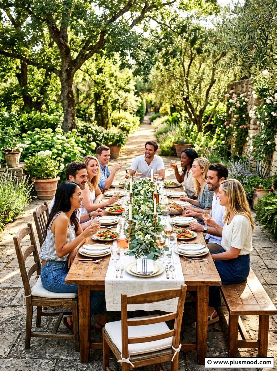 Alfresco Dining Table - 25 summer easy outdoor entertaining ideas