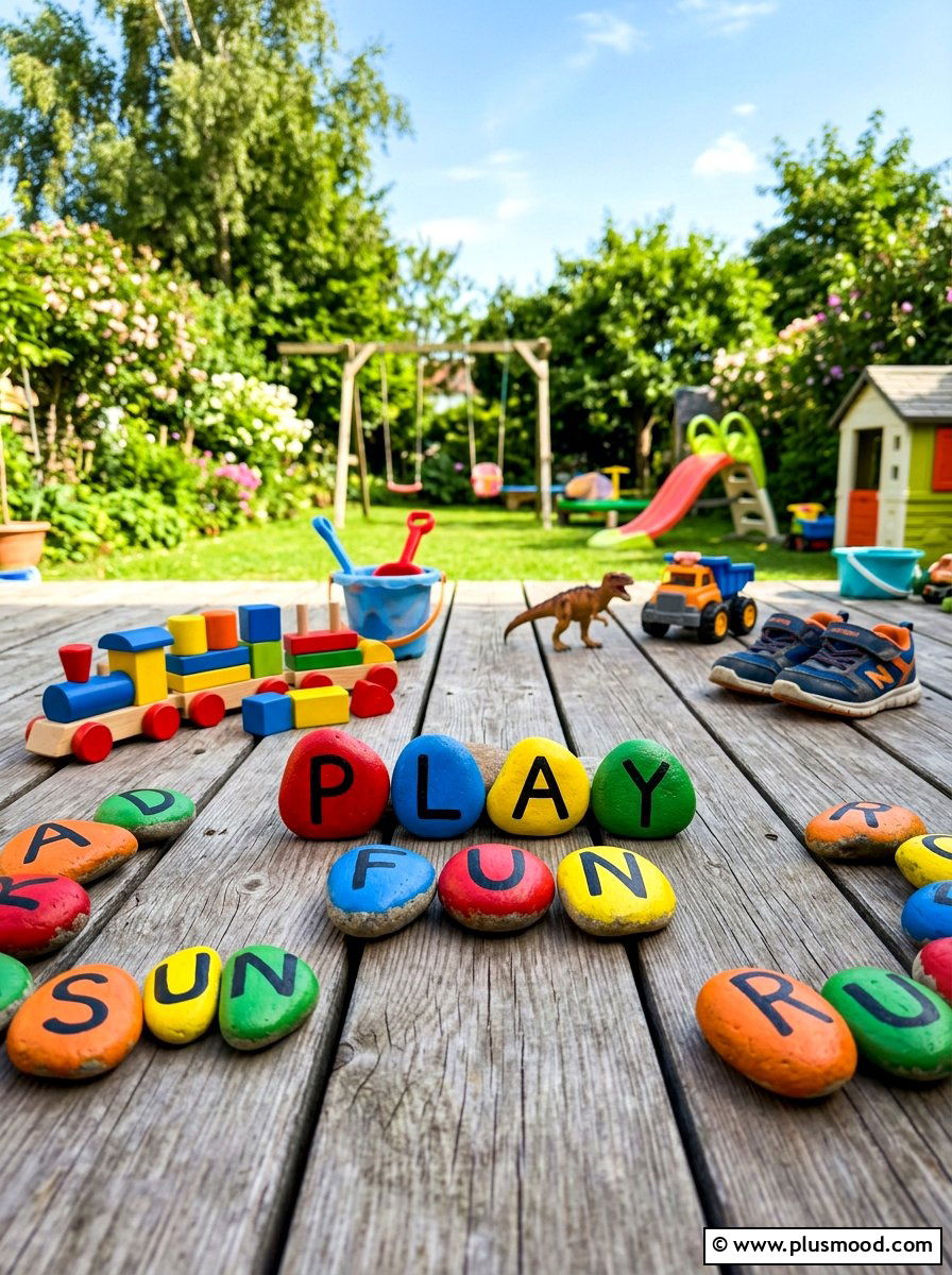 Alphabet Rock - 25 painted rock ideas for kids