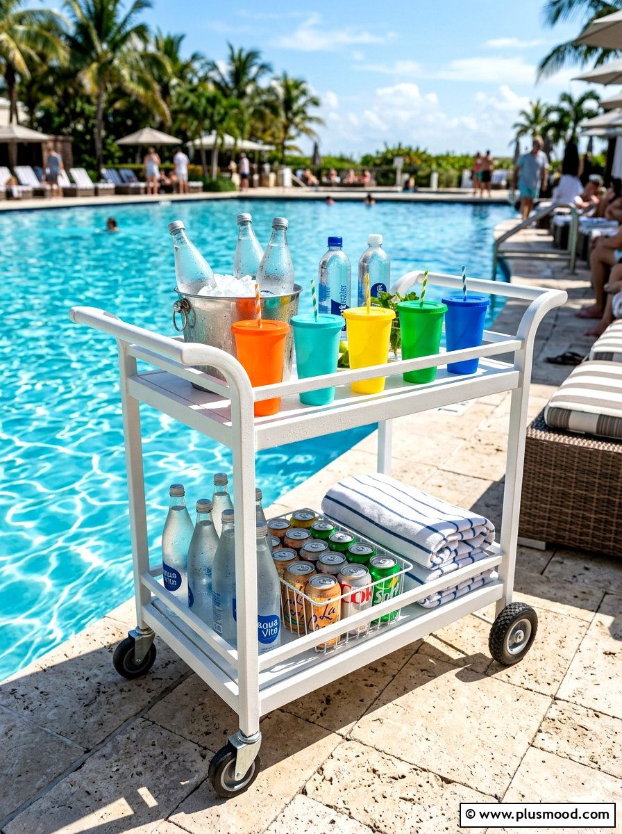 25 Summer Patio Bar Cart Ideas for Easy Outdoor Hosting