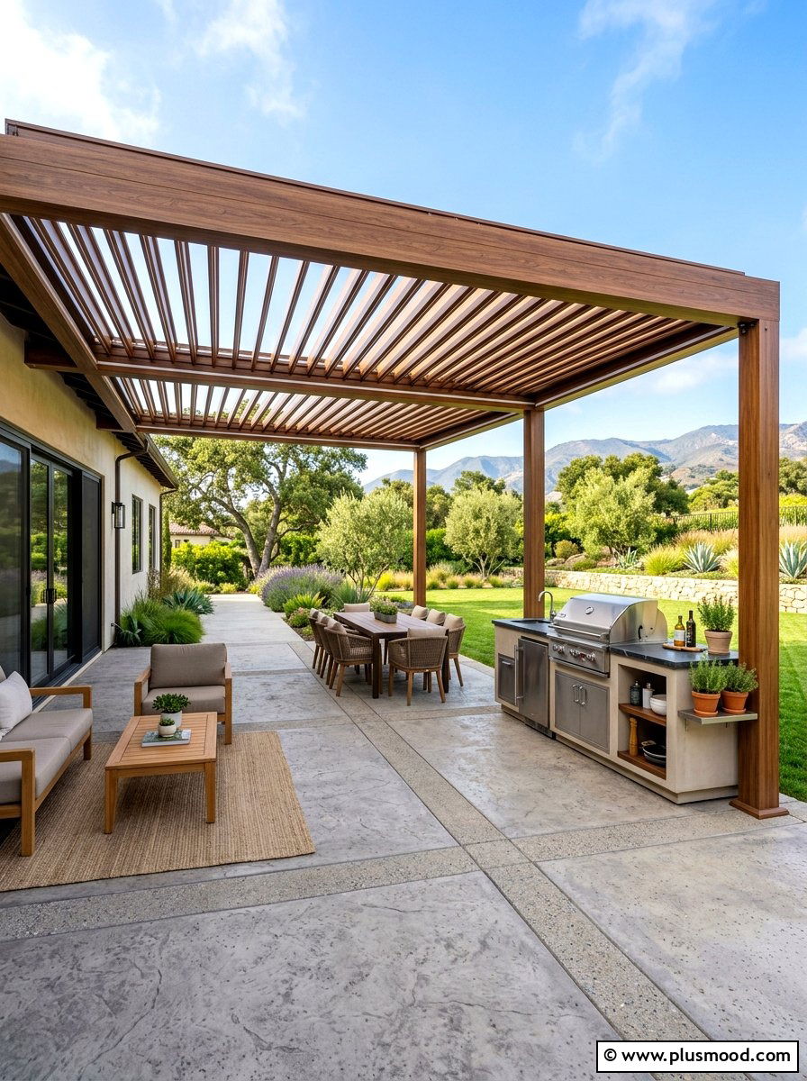 Aluminum patio cover - 25 summer patio shade ideas