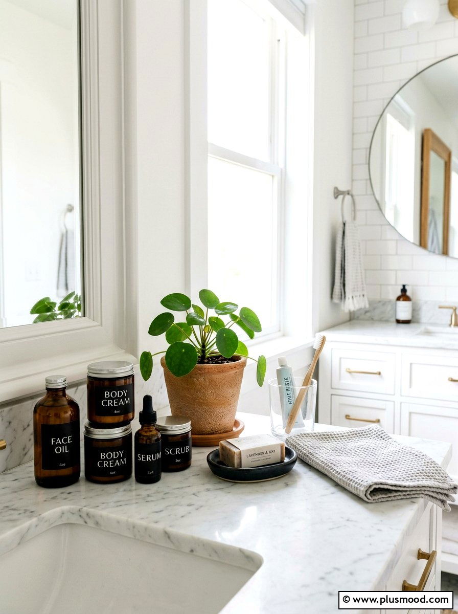 Amber Glass Jar - 25 late summer home decor ideas