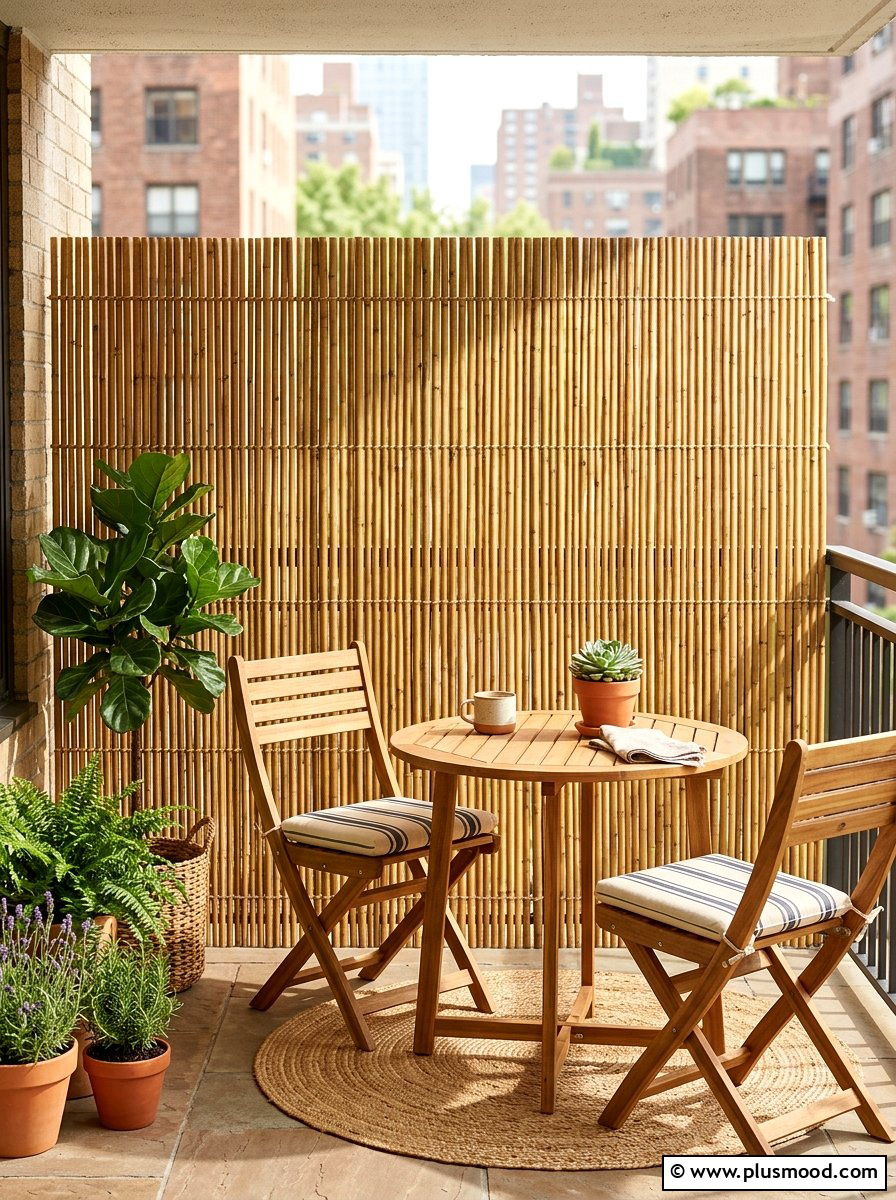 Apartment Patio Privacy Screen - 25 summer apartment patio ideas