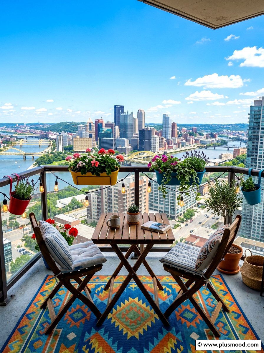 Apartment balcony furniture - 25 simple summer decorating ideas