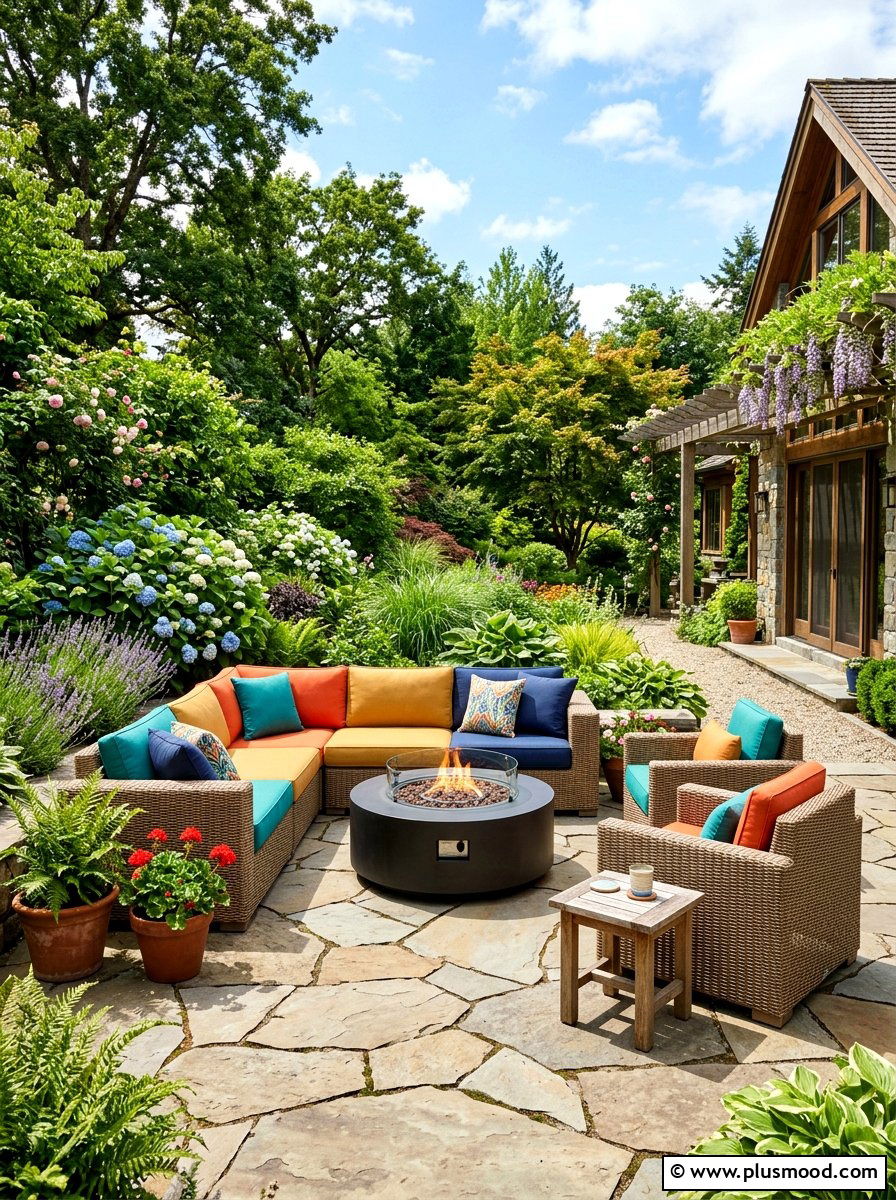 Arranging Patio Garden Furniture - 25 August garden ideas