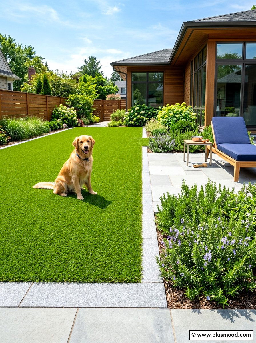 Artificial grass for dogs - 25 summer backyard ideas for dogs