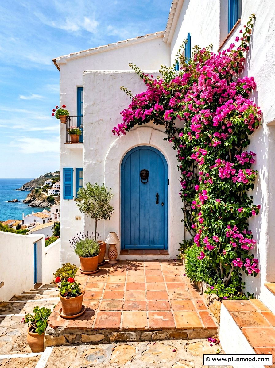 25 Summer Blue Front Door Ideas for a Fresh Coastal Entry