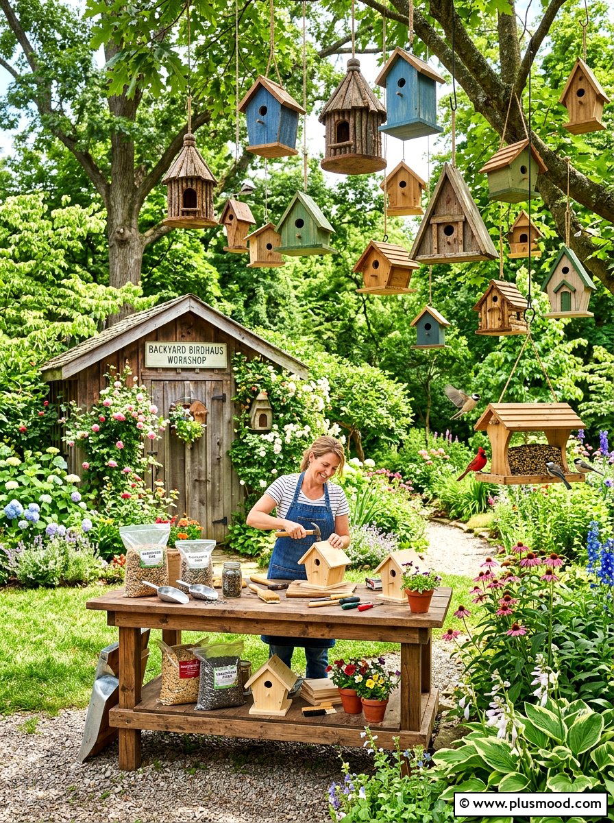 Backyard Bird Feeder - 25 summer backyard family fun ideas