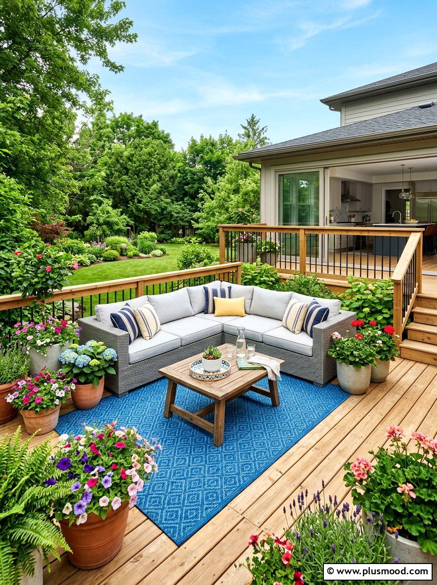 Backyard Deck Seating - 25 summer backyard reading nook ideas