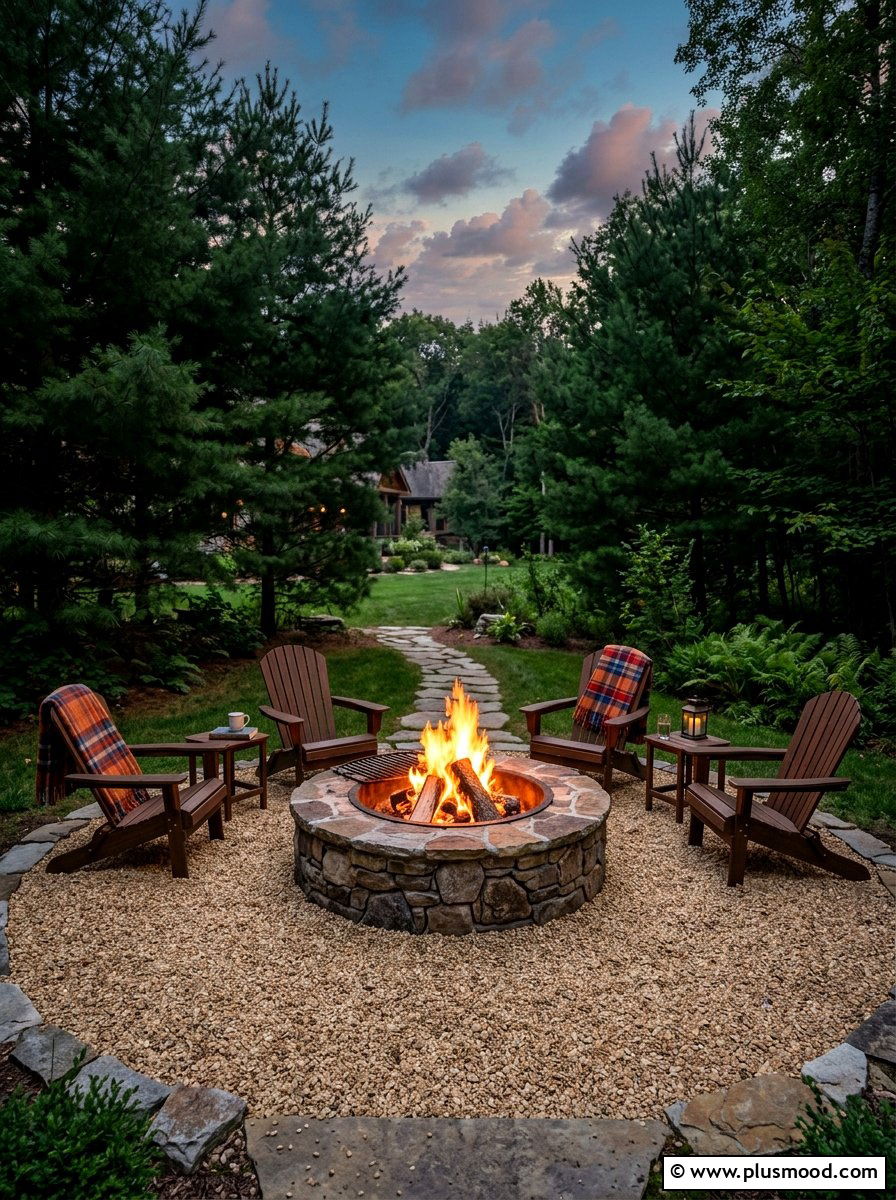 Backyard Fire Pit - 25 summer garden refresh ideas