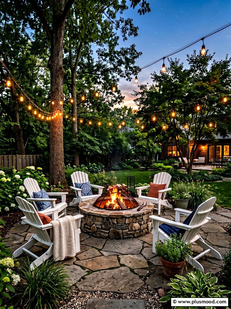 Backyard Fire Pit Seating - 25 best summer garden ideas